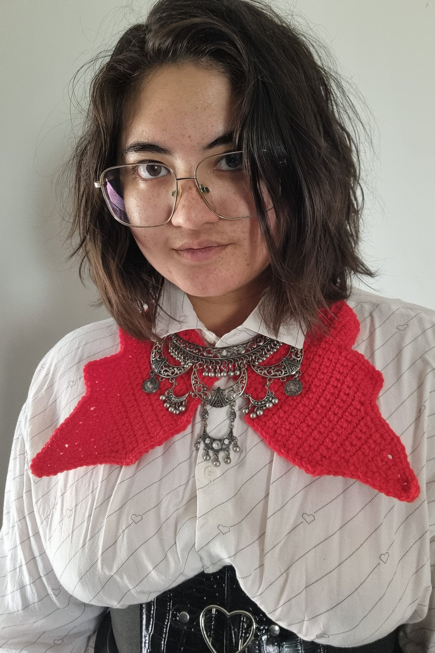 Bat Collar Crochet PDF Pattern