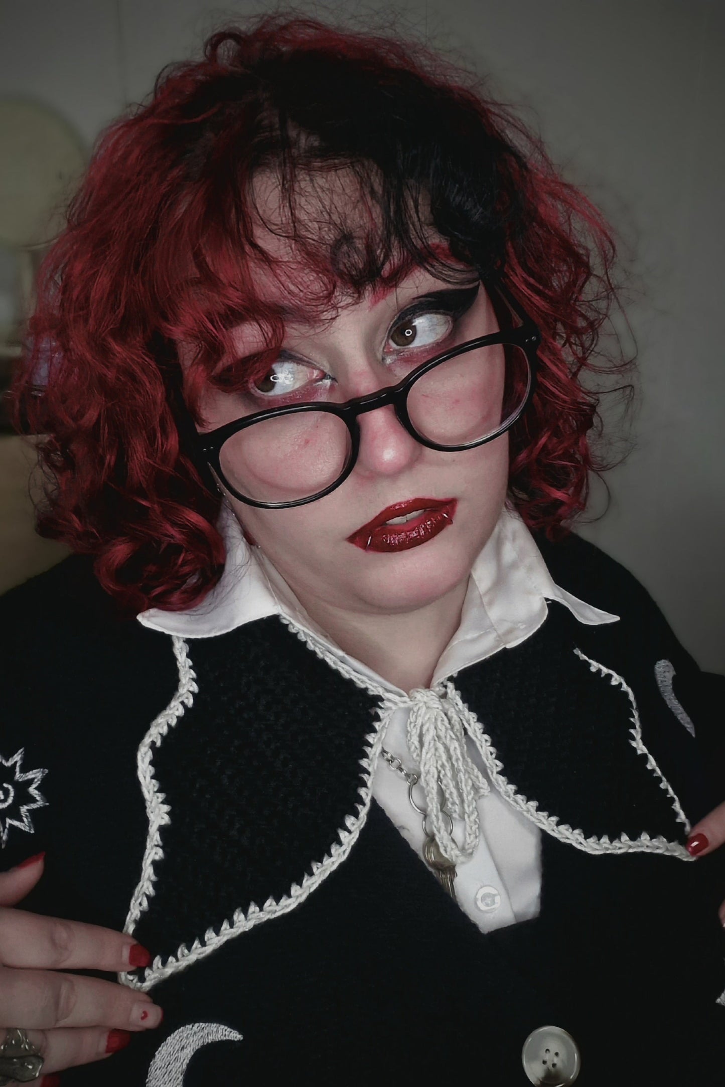 Bat Collar Crochet PDF Pattern