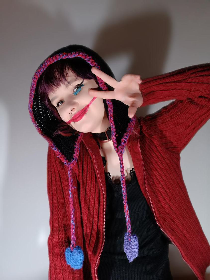 Corazon Hood / Bonnet Crochet Pattern PDF