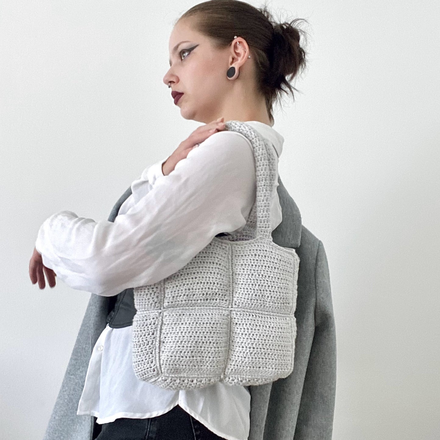 Puff Puff Tote Bag Crochet Pattern