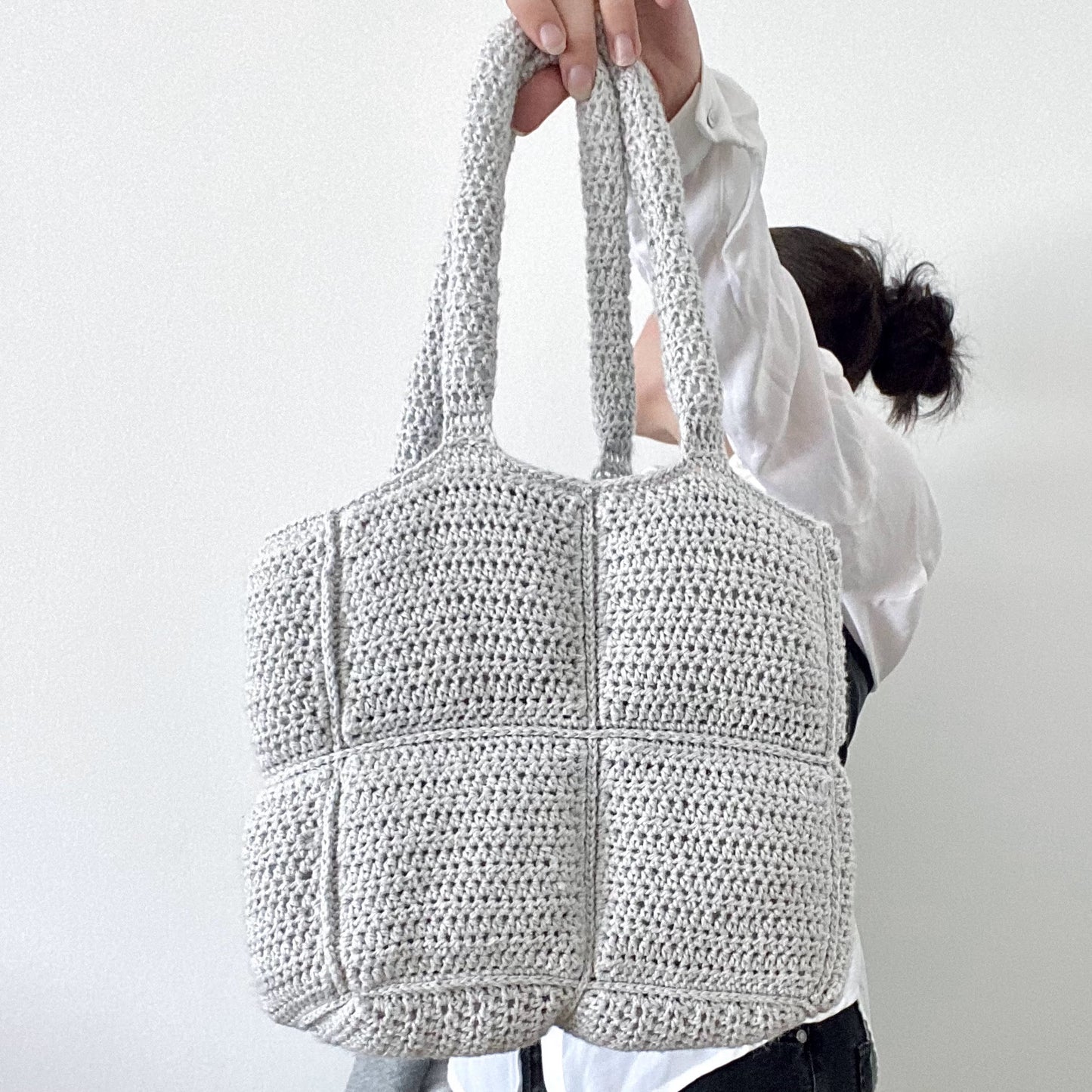Puff Puff Tote Bag Crochet Pattern
