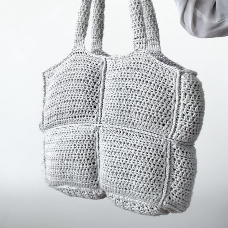 Puff Puff Tote Bag Crochet Pattern