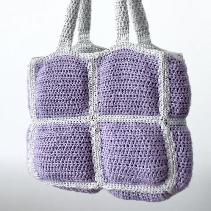 Puff Puff Tote Bag Crochet Pattern