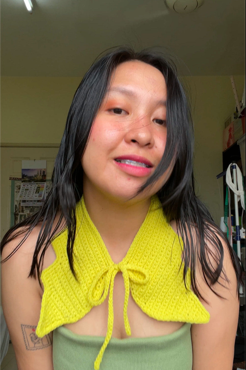 Bat Collar Crochet PDF Pattern