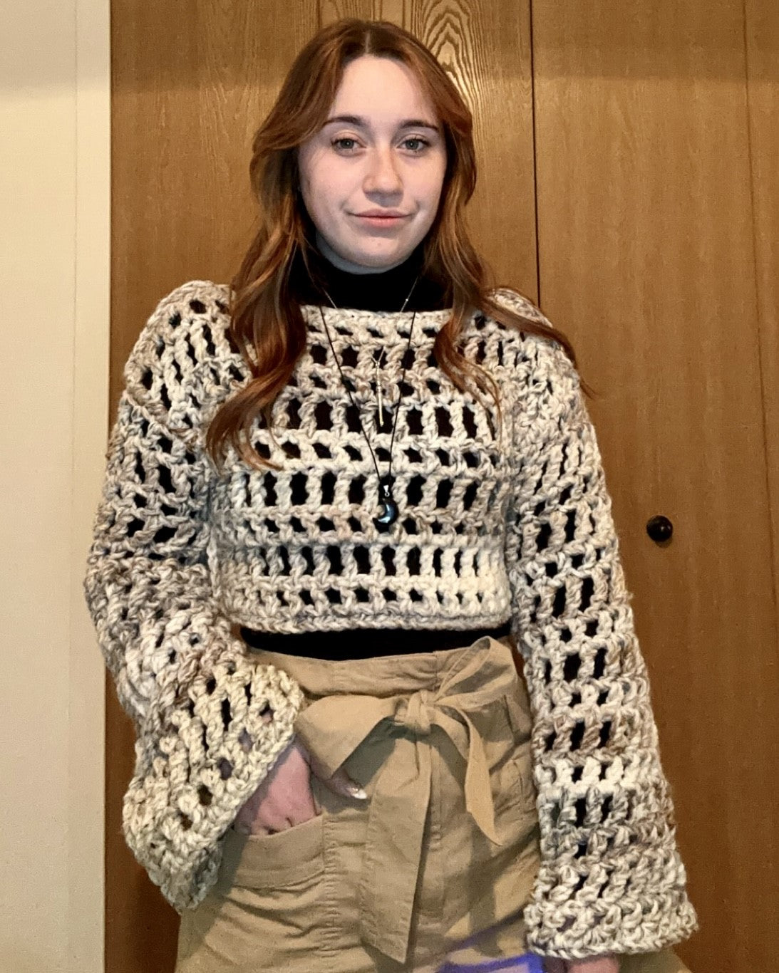 No Bars Pullover Crochet Pattern (ENG)