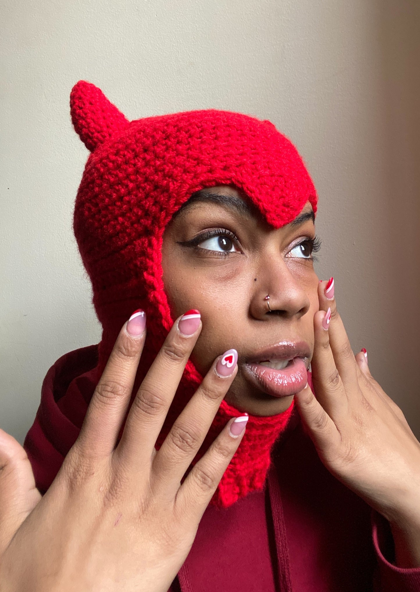 Heart of Darkness Balaclava Crochet Pattern