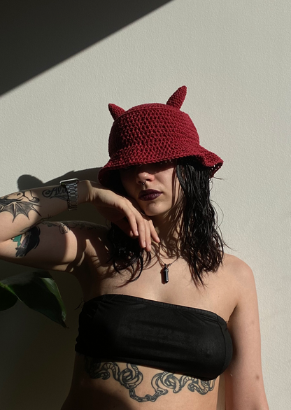 Diabla Bucket Hat Crochet Pattern