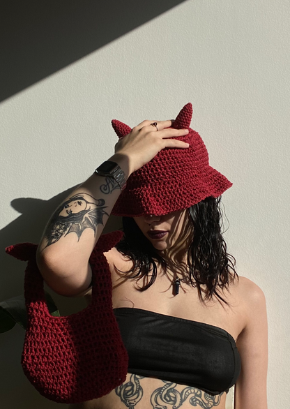 Diabla Bucket Hat Crochet Pattern