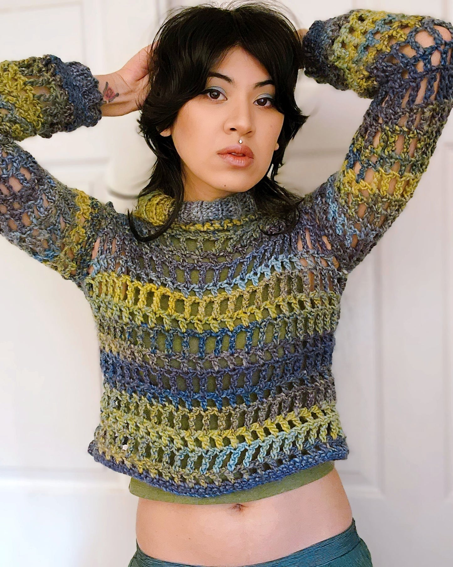 No Bars Pullover Crochet Pattern (ENG)