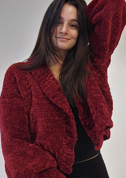 Snuggle Cardigan CROCHET PATTERN PT/ENG